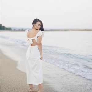 NWT H&M Wildflower Poplin Dress Size S